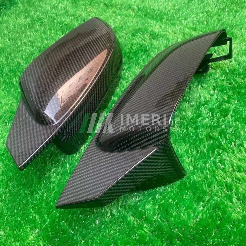M Type Dry Carbon Rearview Mirror Cover - BMW 3 Series G20 G28 - 5