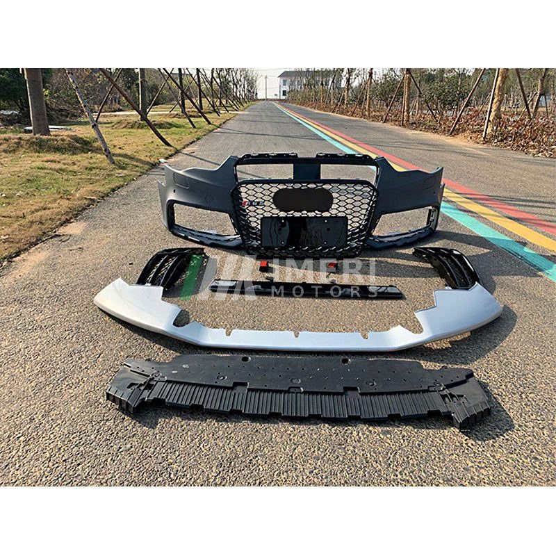 to Rs5 Model Factory Price with Front Bumper Assembly and Grille - Audi A5 2013-2016 Upgrade