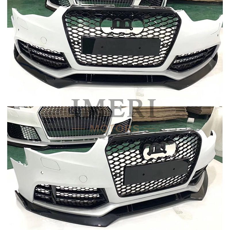 to Rs5 Model Factory Price with Front Bumper Assembly and Grille - Audi A5 2013-2016 Upgrade - 3