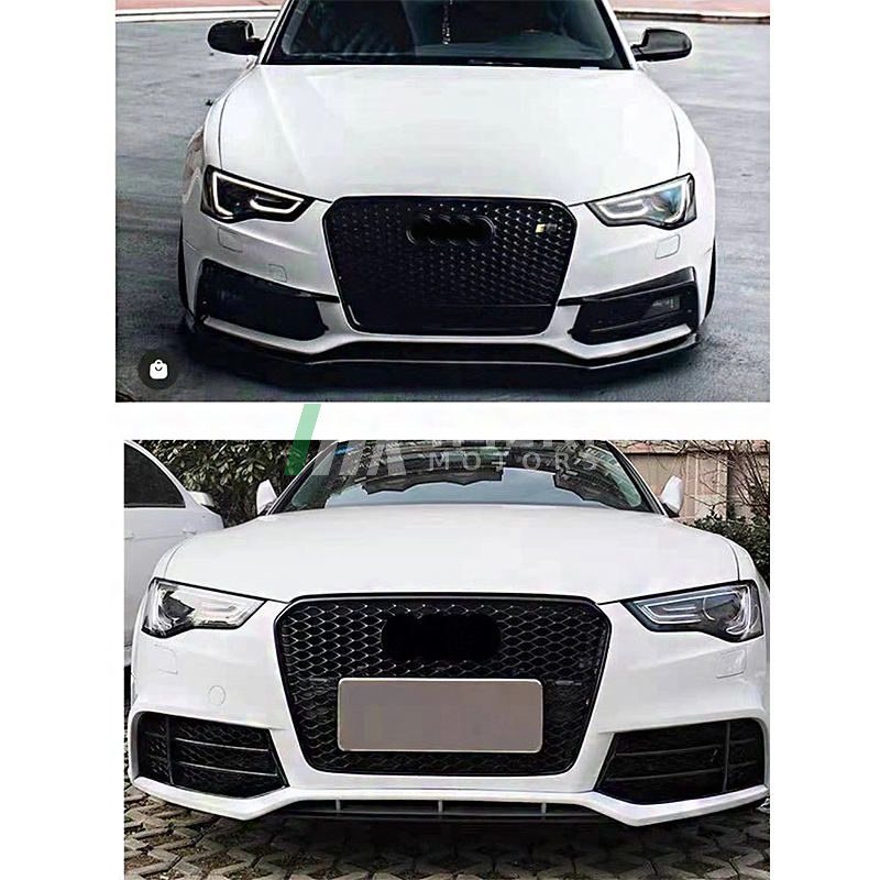 to Rs5 Model Factory Price with Front Bumper Assembly and Grille - Audi A5 2013-2016 Upgrade - 6