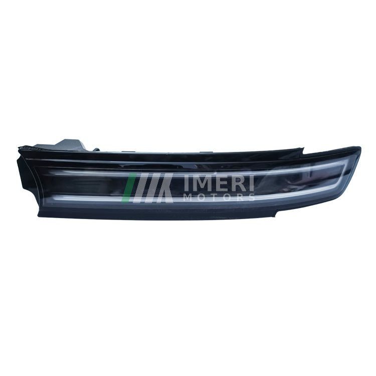 Black Plastic Left Warning Light Car Grille LED Light Replacement - Volkswagen ID6 - 2