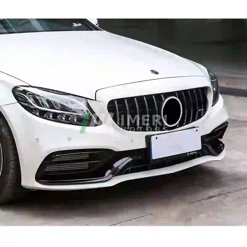 Factory Price Change to AMG Style Including Front and Rear Bumper Headlamp Tail Lamp 2015-2018 - Mercedes-Benz C-Class W205 - 4