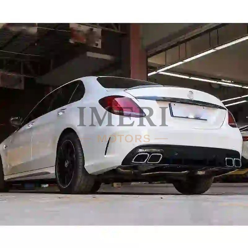 Factory Price Change to AMG Style Including Front and Rear Bumper Headlamp Tail Lamp 2015-2018 - Mercedes-Benz C-Class W205 - 6