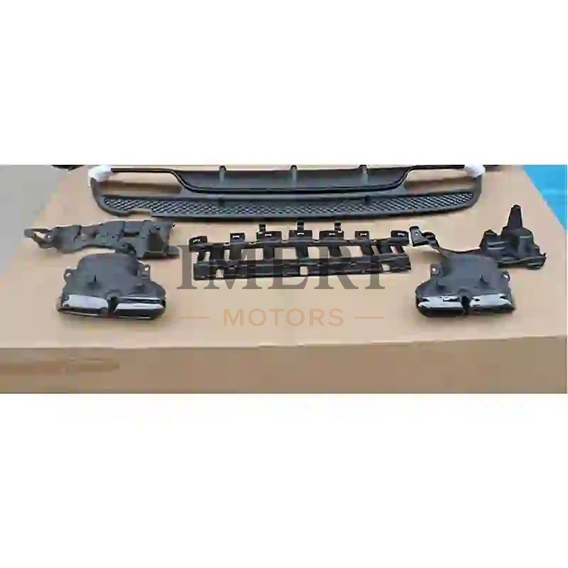 Upgrade to AMG Style Grille and Front and Rear Bumper Assembly - Mercedes-Benz C-Class - 3