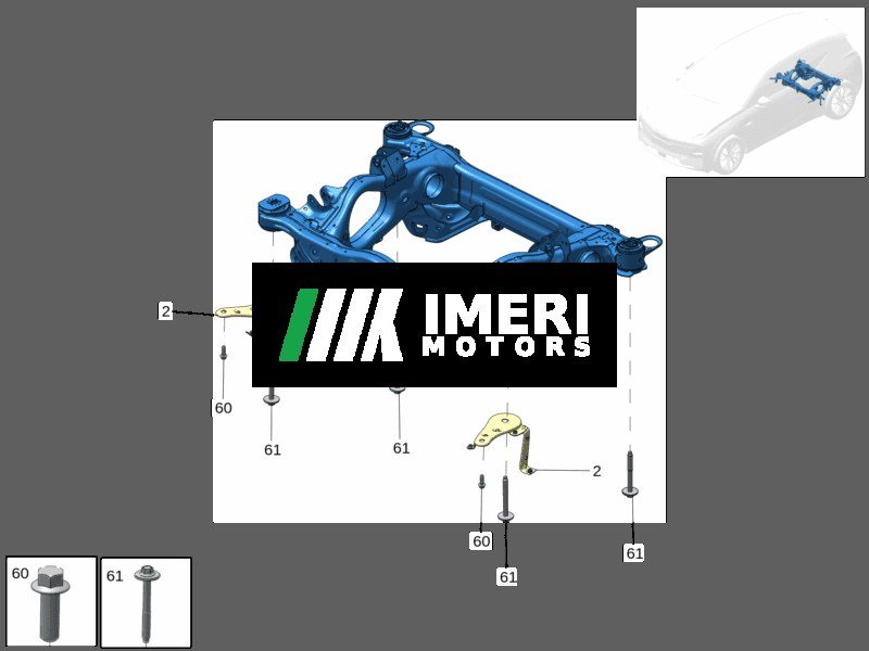 Rear Subframe - ZEEKR X