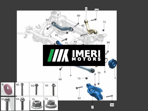 8893262725 Wheel Bearing ZEEKR X