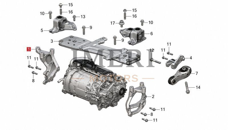 Engine Mounting Bracket - Honda NS1