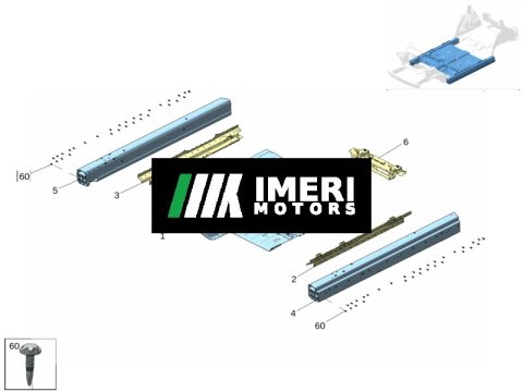 6608088348C15 Center Floor Panel ZEEKR X