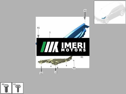8892657515 Cornering Lamp, Left ZEEKR X