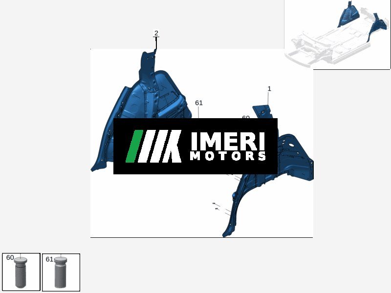 Rear Wheel Arch Inner Panel, Left - ZEEKR X