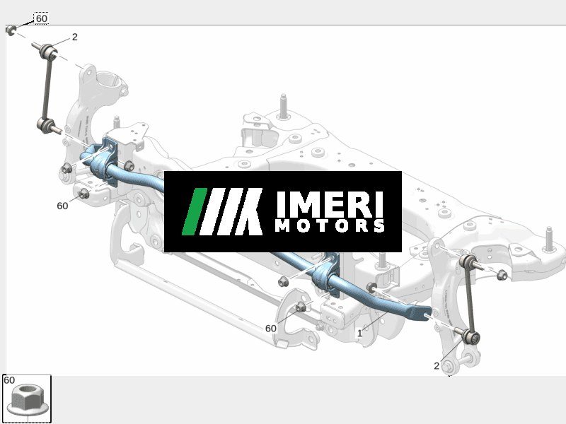 Front Stabilizer Bar / Anti-roll Bar - ZEEKR 7X