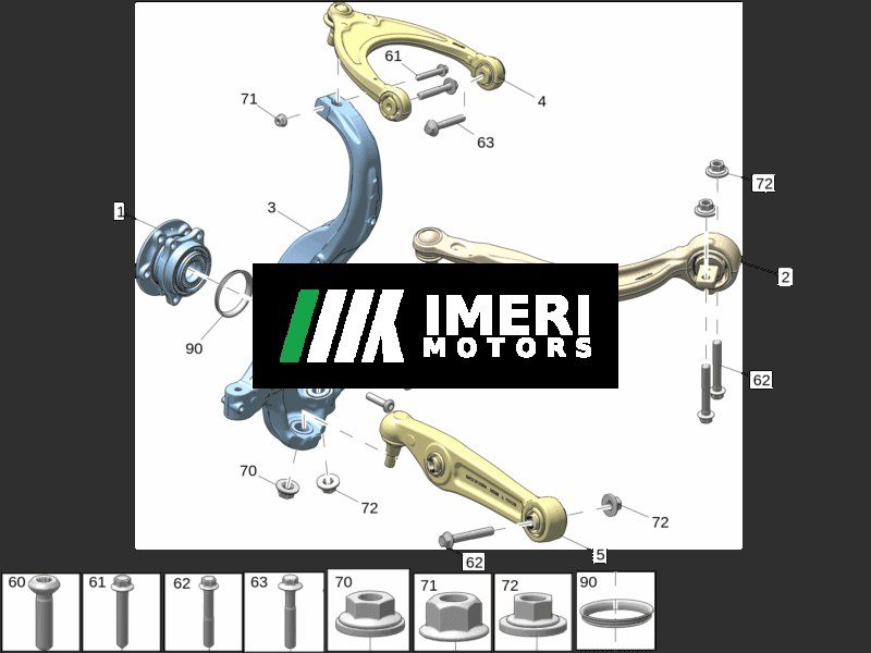 Wheel Hub Bearing / Assembly - ZEEKR 7X