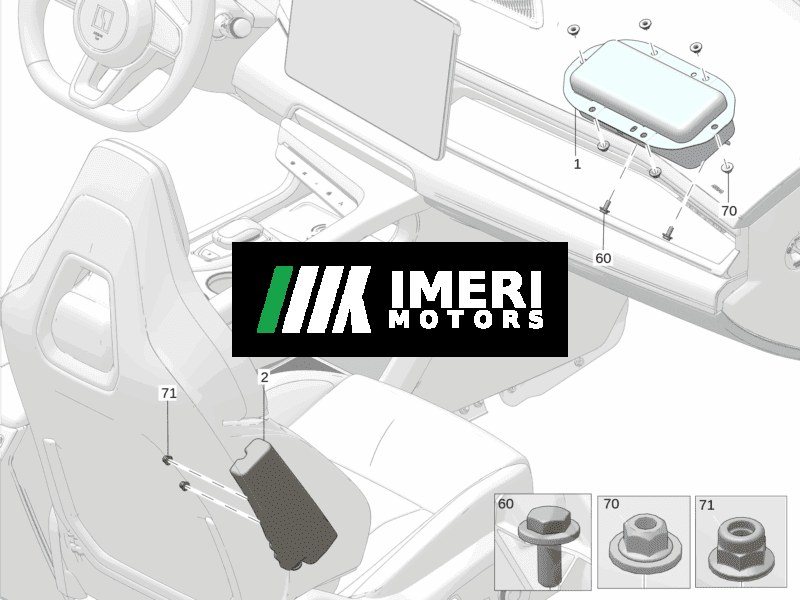 Passenger Airbag / IP Airbag - ZEEKR 7X