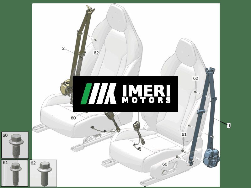 Driver Seat Belt - ZEEKR 7X
