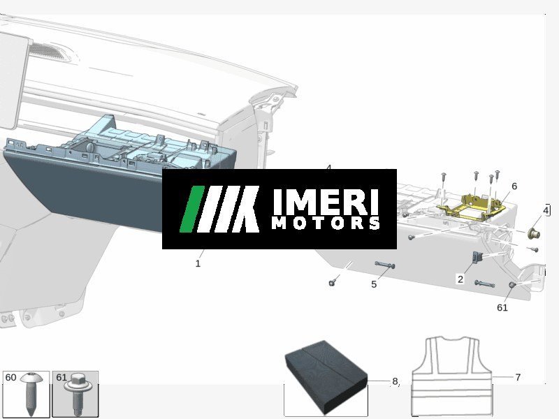 Glove Box / Glove Compartment - ZEEKR 7X