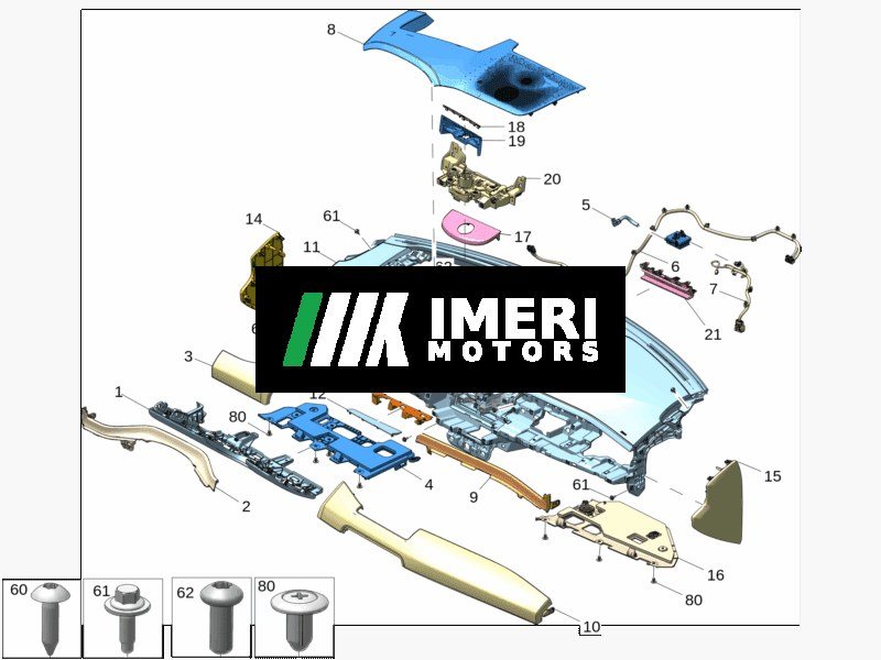 Driver Side Lower Trim Panel Left - ZEEKR 7X