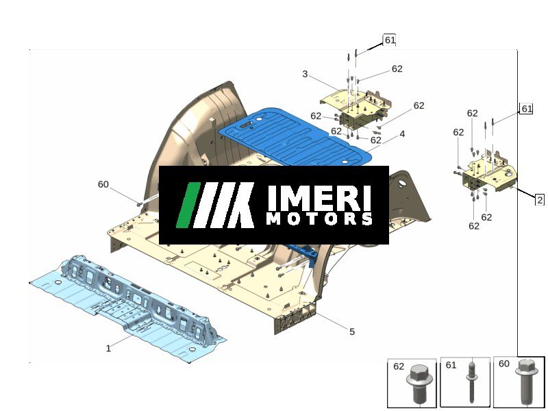 Front Floor Connection Panel / Crossmember - ZEEKR 7X