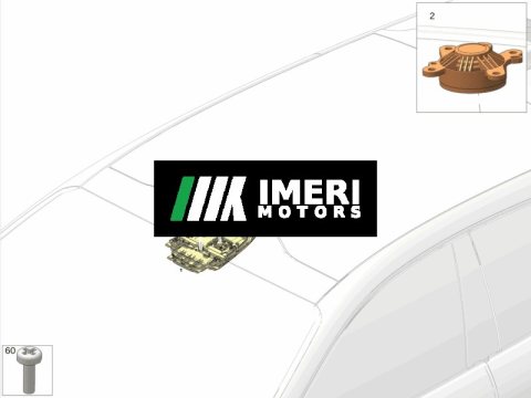 6608098403LA2 Overhead Console (OHC) ZEEKR 7X