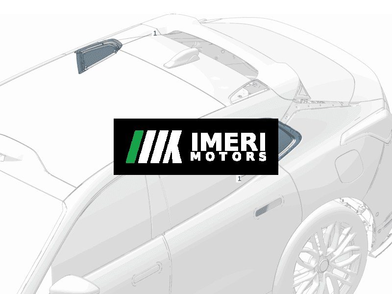 Rear Quarter Glass Left - ZEEKR 7X