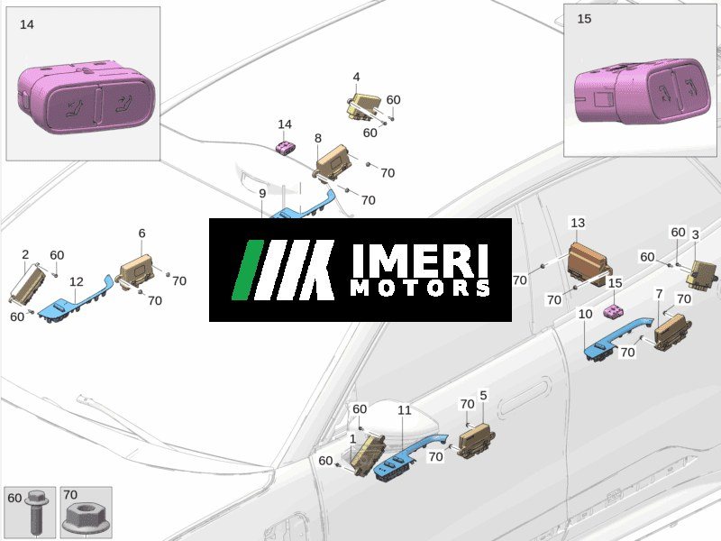 Driver Door Module (DDM) Left - ZEEKR 7X