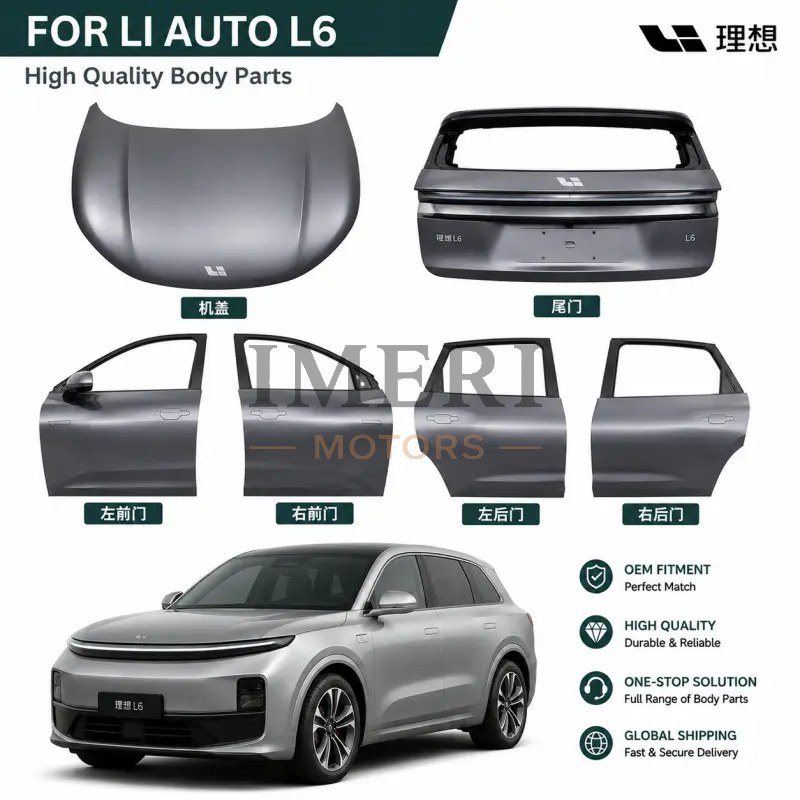 Full Body Panels - 4 Doors + Front Hood + Rear Tailgate - Li Auto L6
