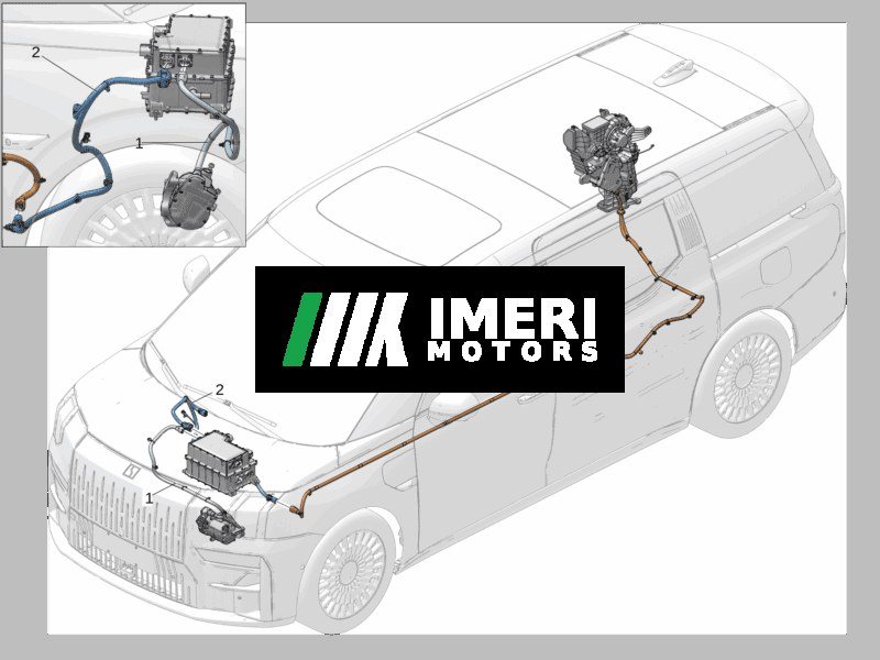 Electric Compressor (ELAC) Harness - ZEEKR 009