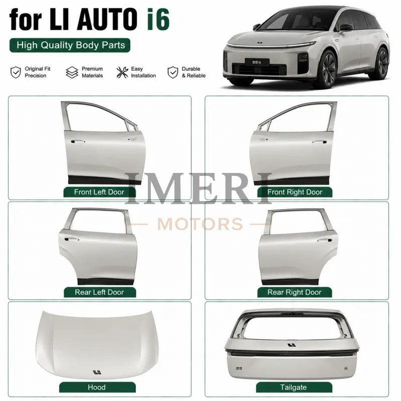 Full Body Panels - 4 Doors + Front Hood + Rear Tailgate - Li Auto i6