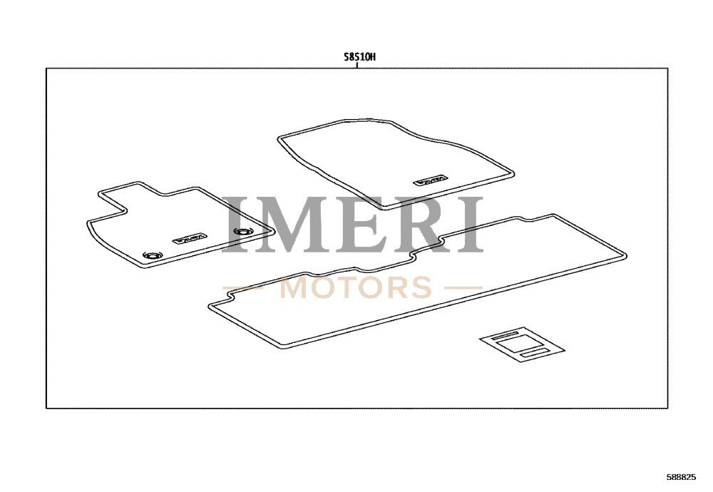 Floor Carpet Assembly - Toyota bZ4X