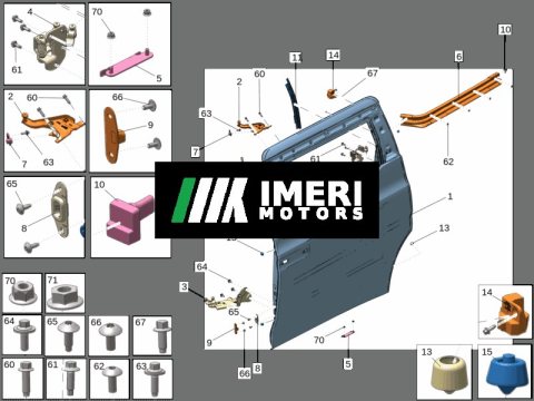 Раздвижная дверь Слева Раздвижная дверь Справа