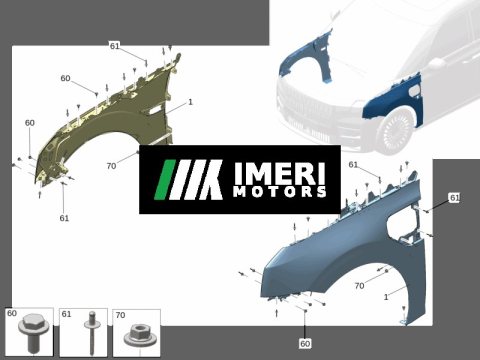 Front Fender Left Front Fender Right