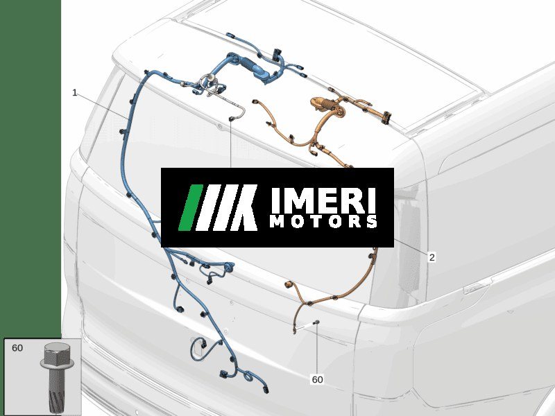 Tailgate Wire Harness Left Tailgate Wire Harness Right - Zeekr 001