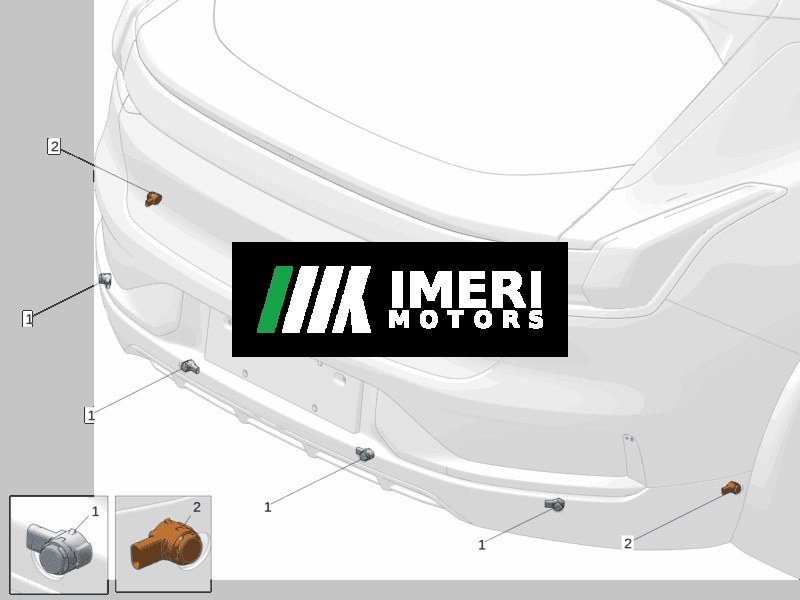 Parking Assist Sensor (L-Type) - Zeekr 002