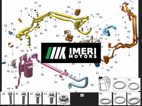 6600133970 Compressor Inlet Pipe Zeekr 001