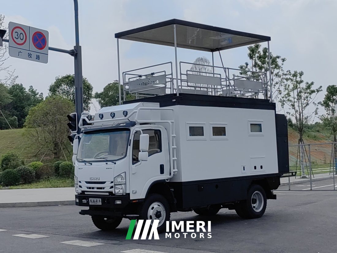 Isuzu 700P 4WD RV 5.2L - дом на колёсах из Китая