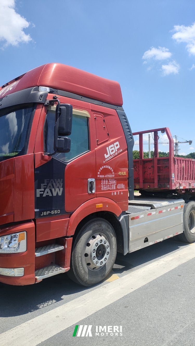 2019 FAW Jiefang J6P 550 hp 6X4