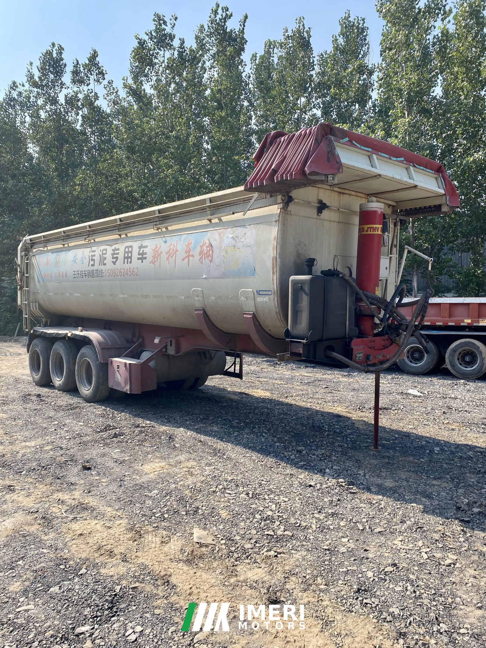 2025 9.5 m x2.55 m 3 semi-trailer