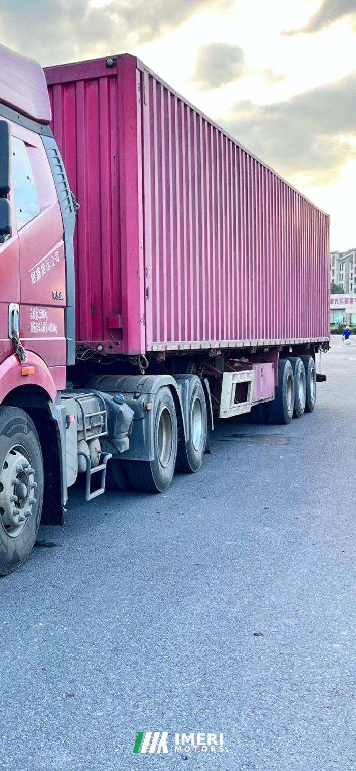 13 m x2.55 m 3 box body semi-trailer - грузовик из Китая