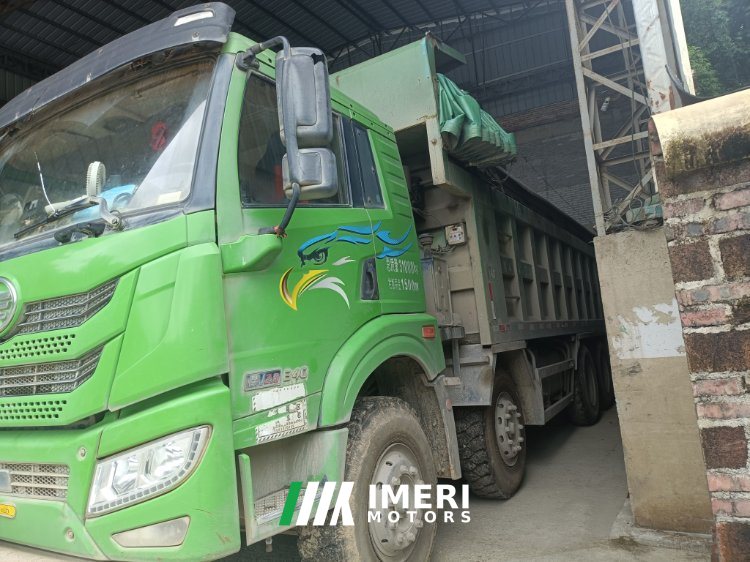 2021 FAW Jiefang Han V 340 hp 8X4 6.5 m