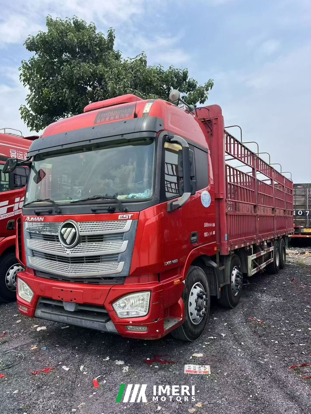 2021 Foton Auman EST 460 hp 8X4 9.45 m