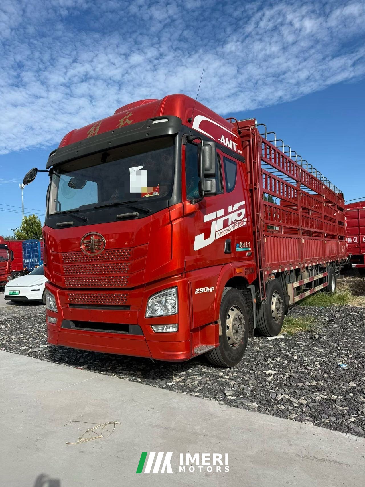 2024 FAW Jiefang JH6 290 hp 6X2 9.5 m