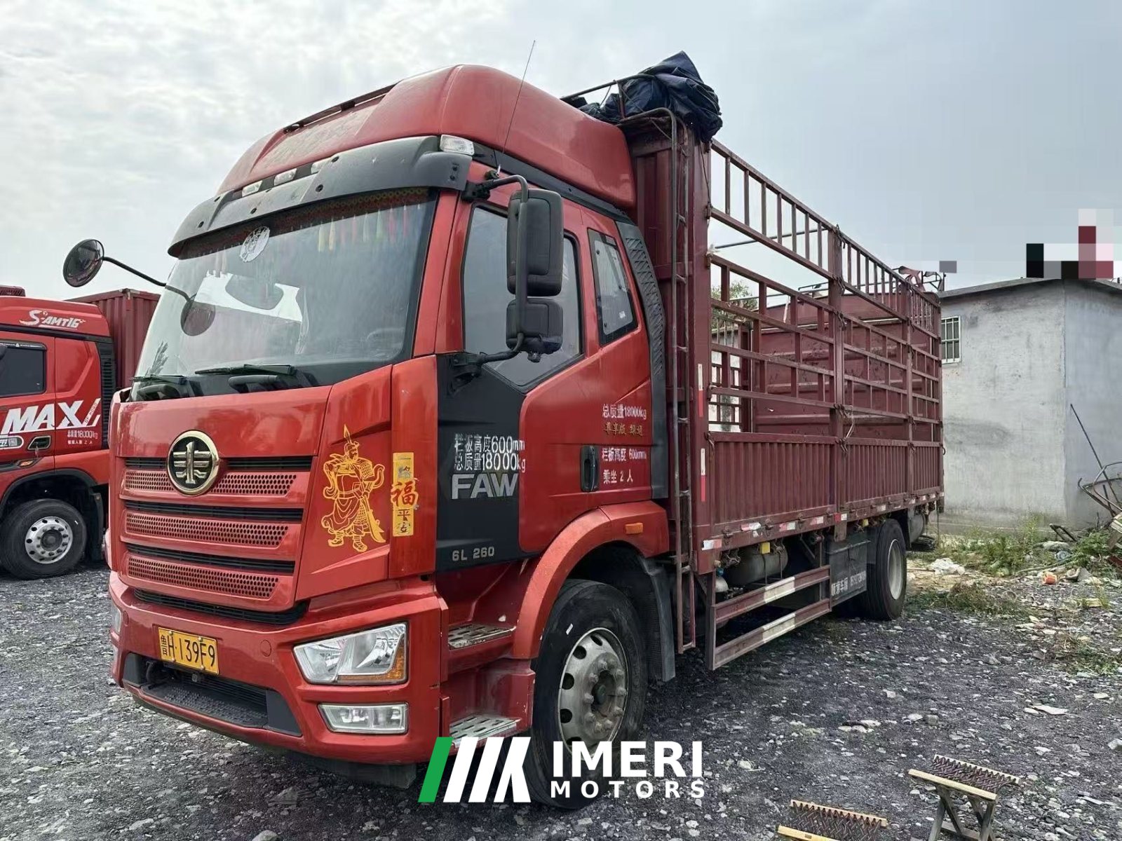 2022 FAW Jiefang J6L 260 hp 4X2 6.75 m