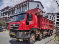 SAIC Hongyan Genlyon 350 hp 8X4 7.6 m - фото 3