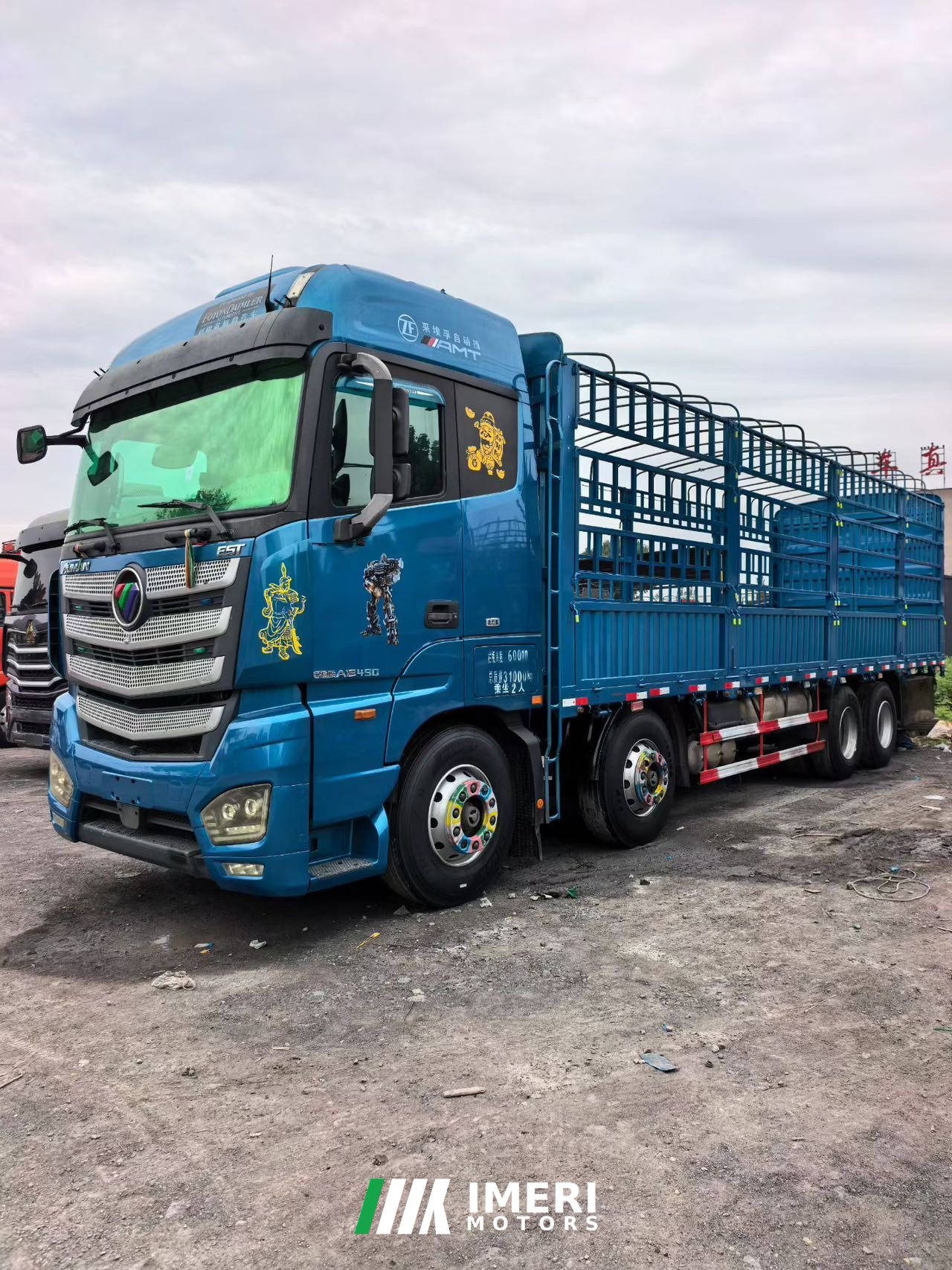 2023 Foton Auman EST 490 hp 8X4 9.56 m