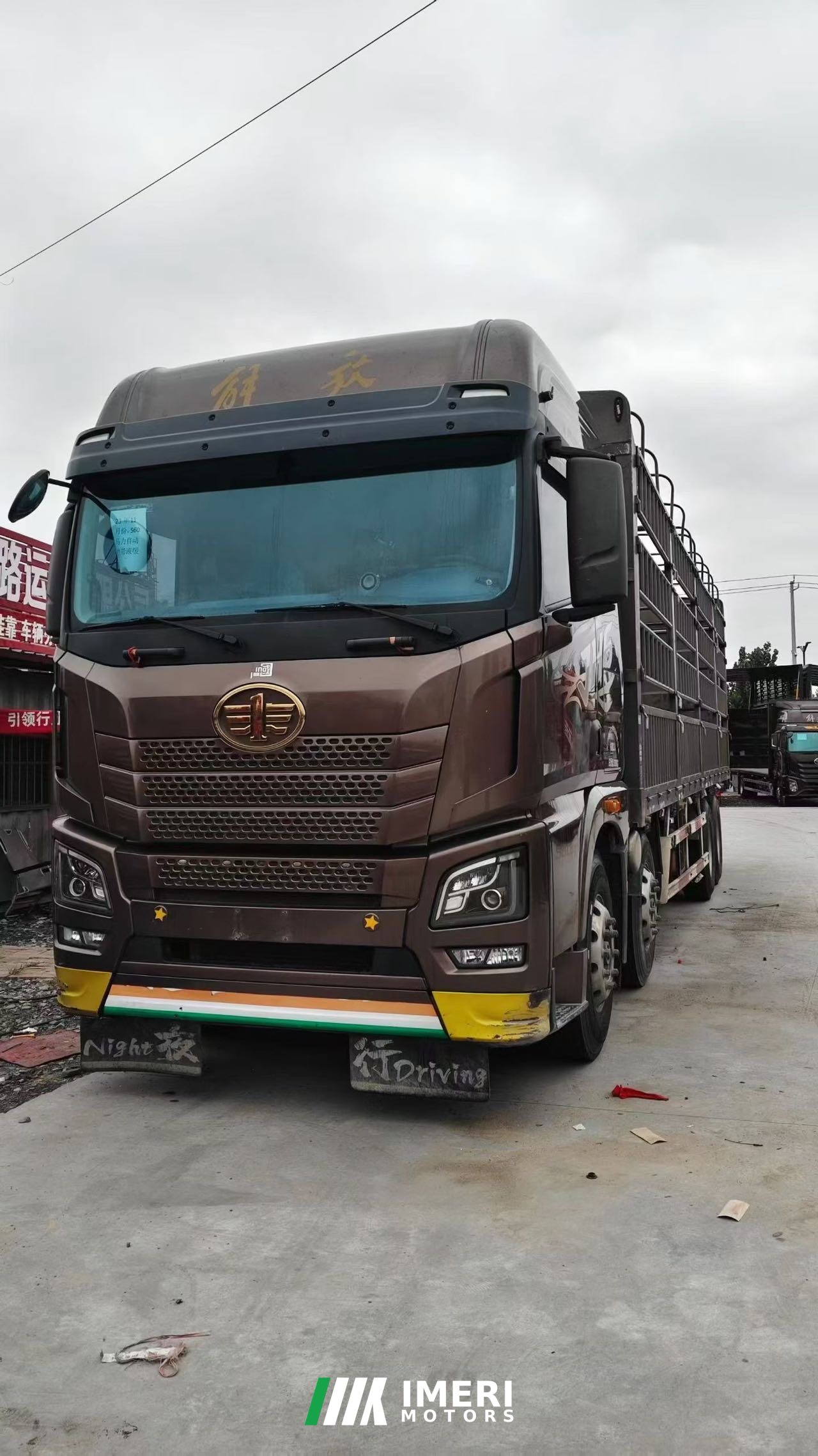 2023 FAW Jiefang JH6 560 hp 8X4 9.4 m