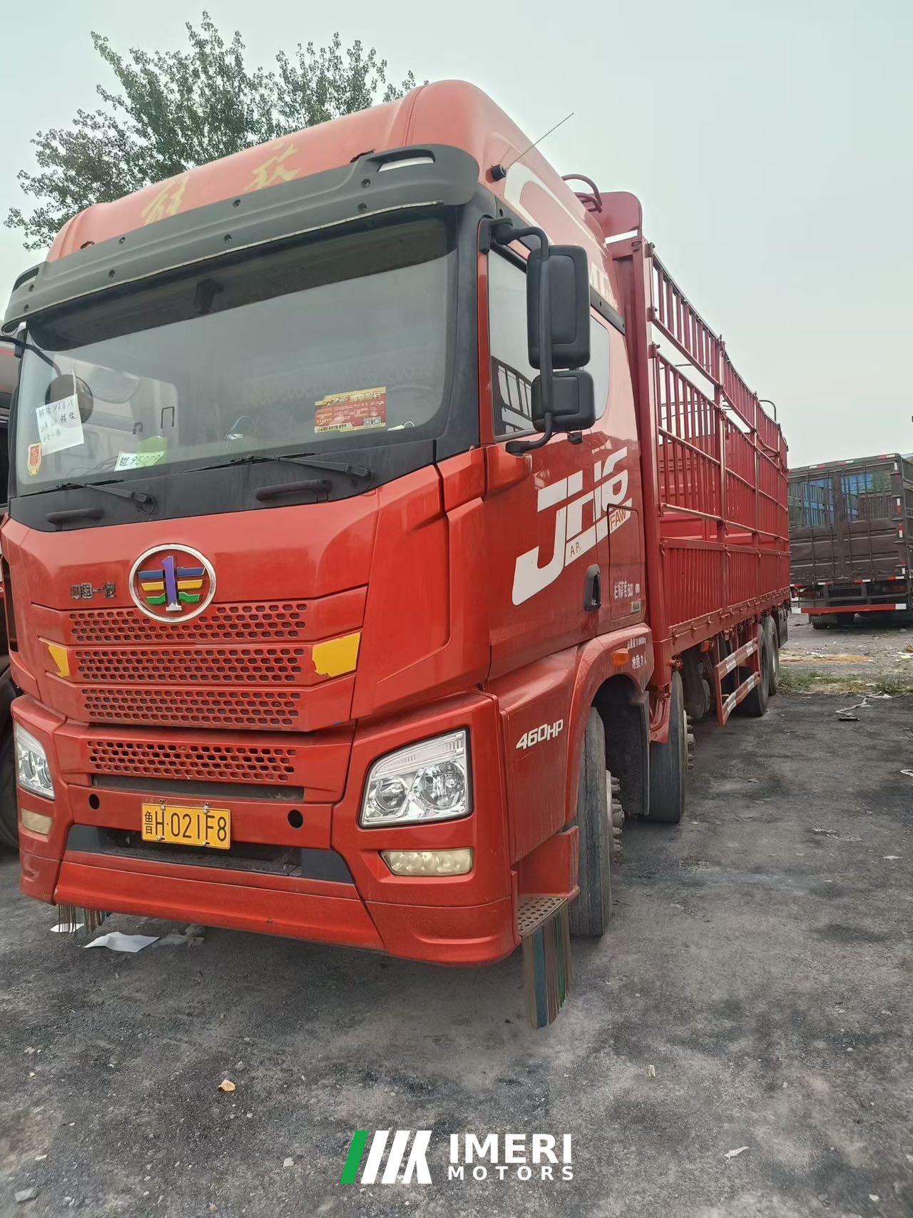 2020 FAW Jiefang JH6 460 hp 8X4 9.4 m