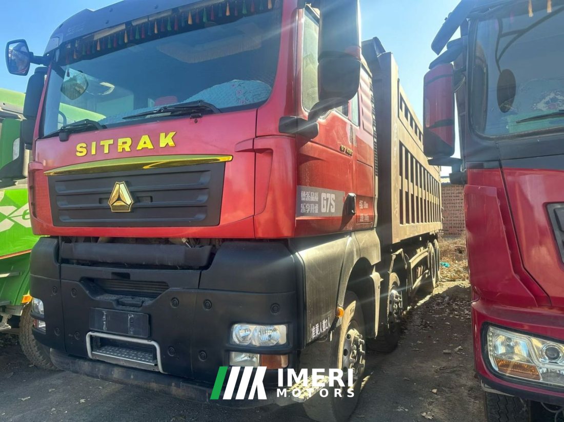 Sinotruk Sitrak G7H 440 hp 8X4 8 m - грузовик из Китая