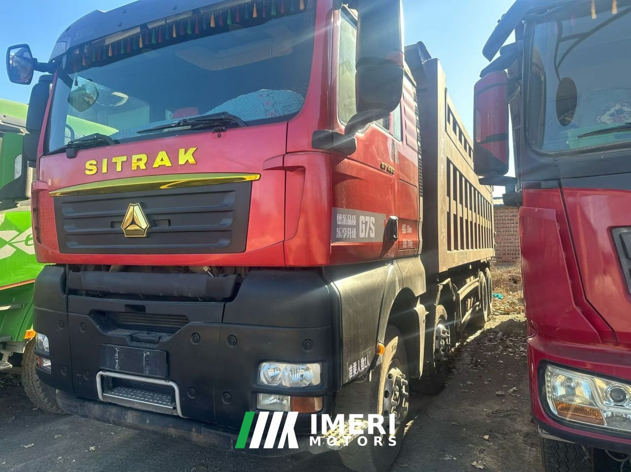 2020 Sinotruk Sitrak G7H 440 hp 8X4 8 m