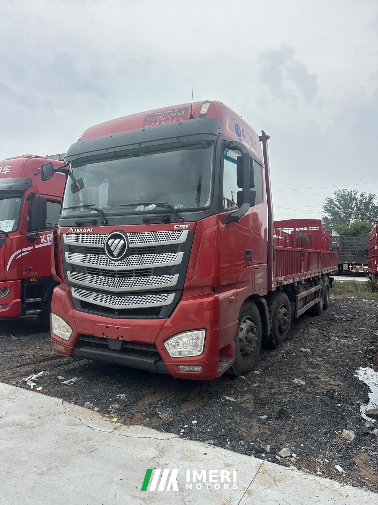 2022 Foton Auman EST 490 hp 8X4 9.53 m