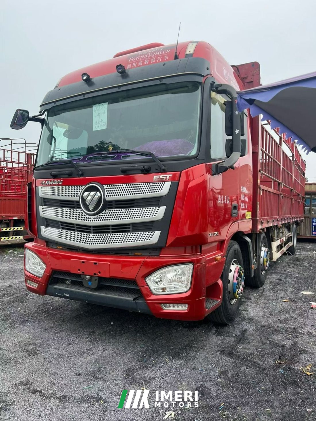 Foton Auman EST 320 hp 6X2 9.56 m - грузовик из Китая