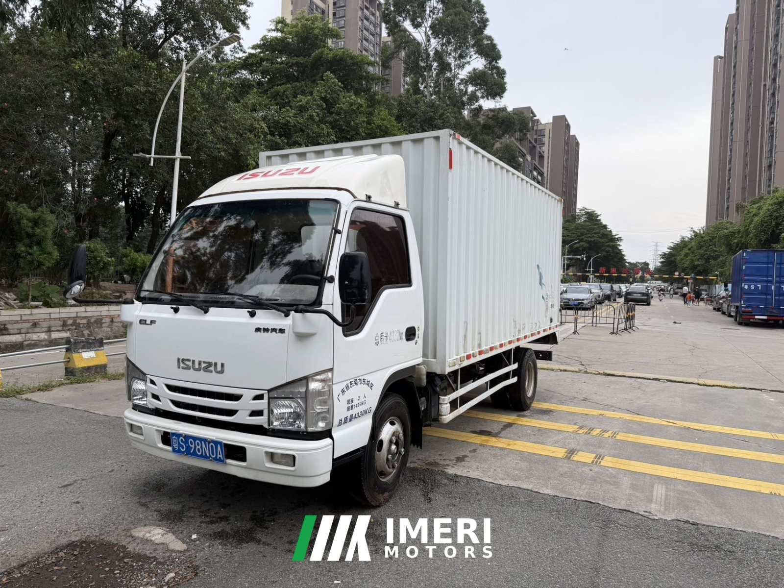 2022 Qingling Isuzu 100P 120 hp 4X2 4.13 m